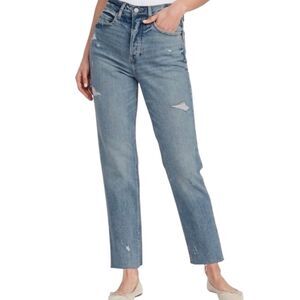 Old Navy Extra High Rise Sky-Hi Straight Leg Jeans Size 2